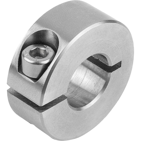 Locking Ring Split, Form:A, D1=5, D2=16, B=9, Stainless Steel